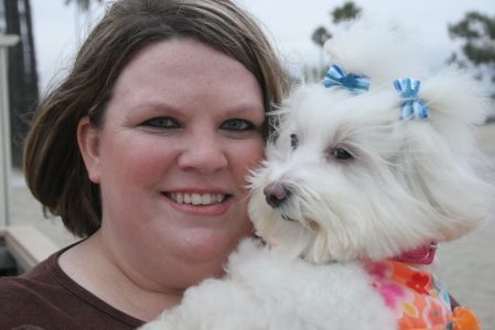 Dani and I at Dog Beach
