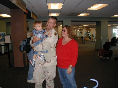 Returning home from Iraq