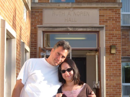 Ash & me at her dorm