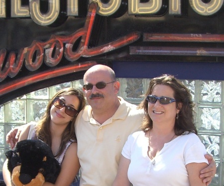 2007 with Family at Universal Hollywood