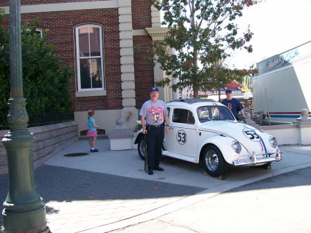 Herbie and I at Disney