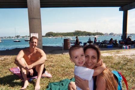 ME & KANE AT THE BEACH