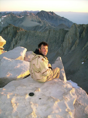 On top of Mt Whitney