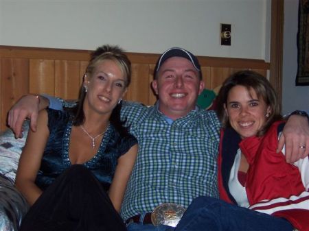 Me on the left, My step brother and his wife
