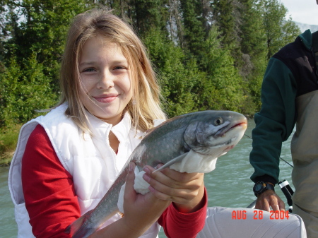 Lonna's Dolly on the Kenai River