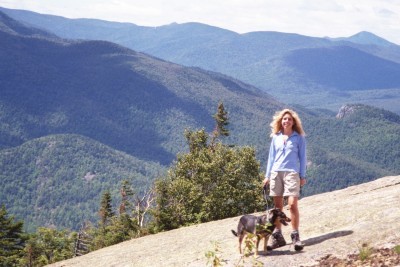 Hiking Hopkins Mtn Summer 06 with David and Dunkin