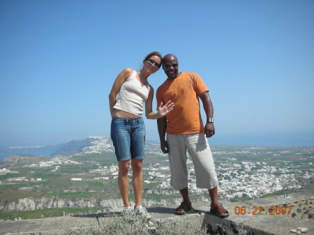 great view of Santorini