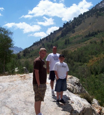 Hiking in Lamoille Canyon