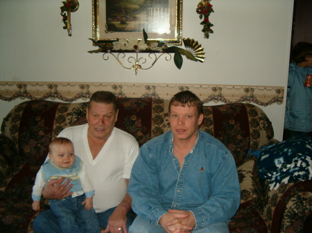 me and my dad and ashton my youngest son