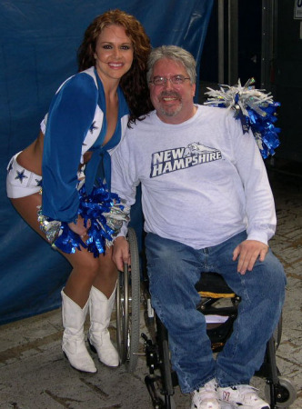 At A Dallas Cowboys game, 12/06