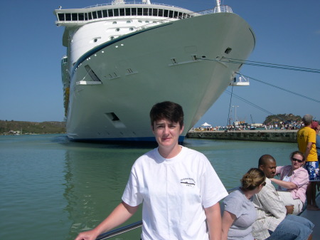 Me in the Bahamas