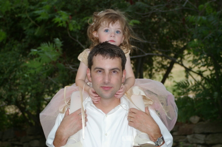 Derek and our daughter Morgan July 2006