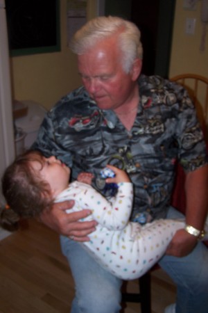 Megan and Grandpa Roger