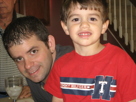 Me and My Boy Sept 2006