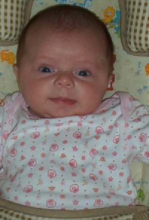 Rebecca at 2 months old