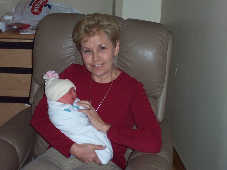 Proud Grandma and brand new Marley