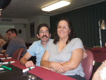My Husband and My self at a Birthday Party in Utah