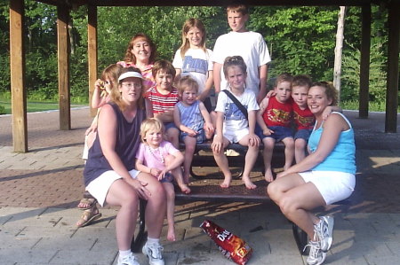 Me & old classmates & kiddos 2006