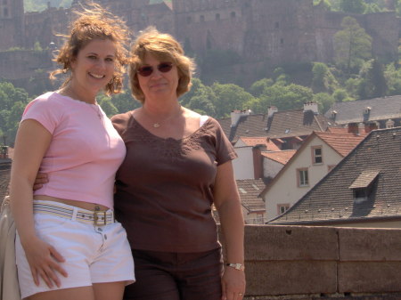 MY DAUGHTER & I IN GERMANY