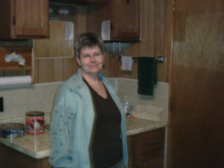 Jan in the kitchen