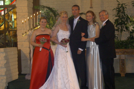 Kristy, Rochelle, John, Carole & Clifford Mapes