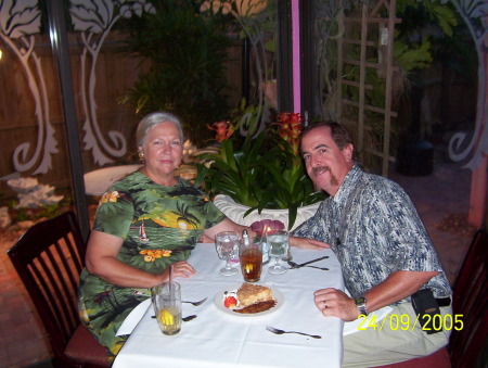 Linda & I on our 15th anniversary in 2005