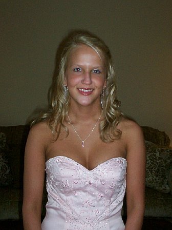 My oldest Goddaughter--her Jr. Prom 2006