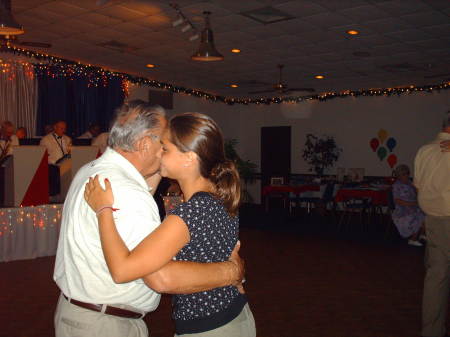 My first dance with Granddaughter