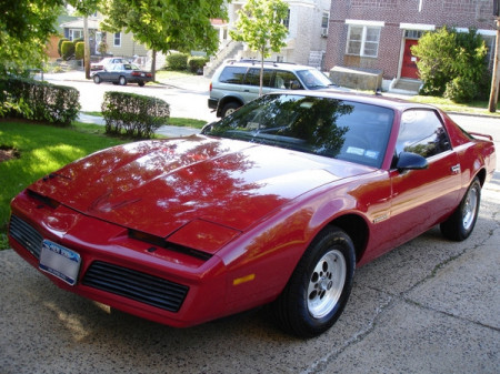 My cherry 1983 Firebird