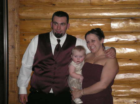 my son christopher(24 yrs old) and wife carrie with their daughter(my granddaughter) Audrie