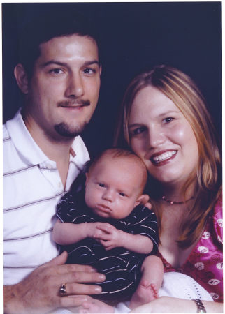 My daughter Tabitha her husband Paul, and grandson Preston