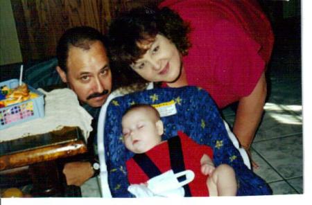 My wife (Susan) and my son (Caleb), 2000.