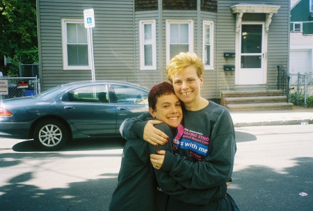 Katy & I after the Making Strides Breast Cancer walk 10/14