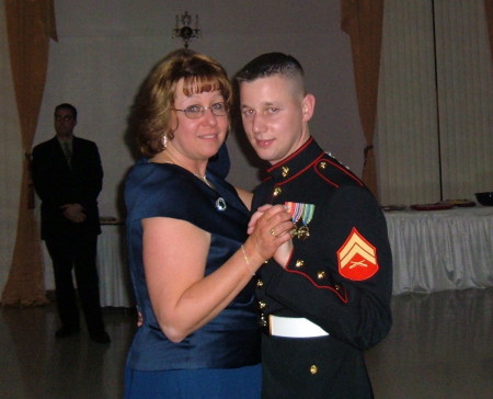 My son Brad & myself at his wedding 2006