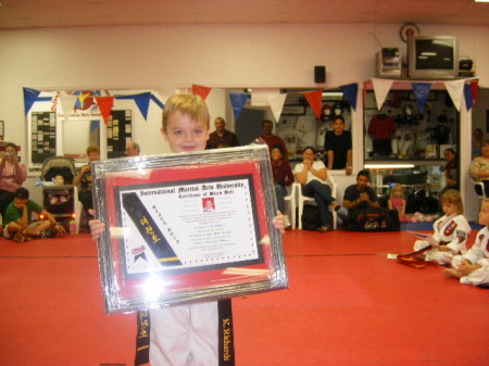 World's Youngest Black Belt