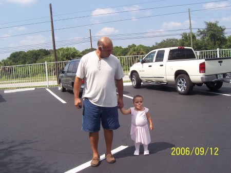 Grandpa Louie and Granddaughter