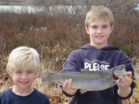 BOYS LOVE FISHING....ME TOO!