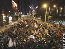 WTO Protests Hong Kong