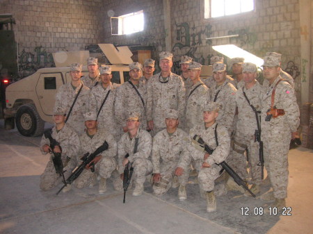 with General Hagee in Fallujah