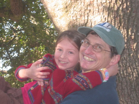 Tony and daughter Tessa on Hilton Head Island 2007