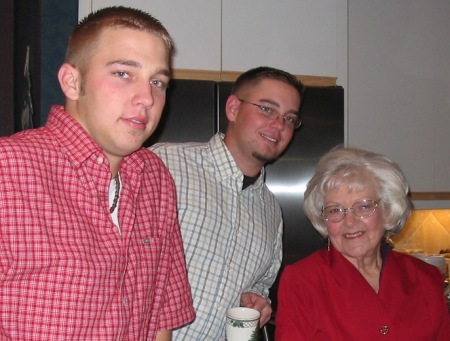 Andrew, Matt, and Nana