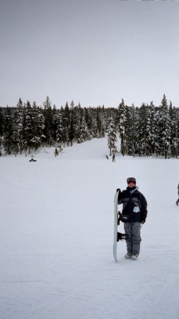 Snowboarding in Whistler British Columbia