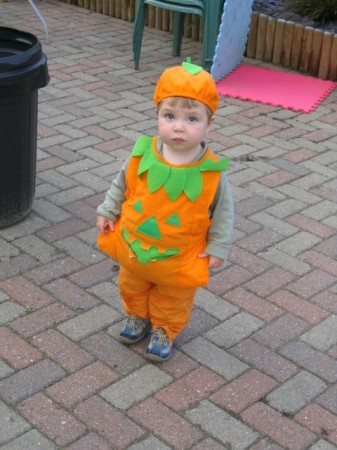Pumpkin Boy - my eldest