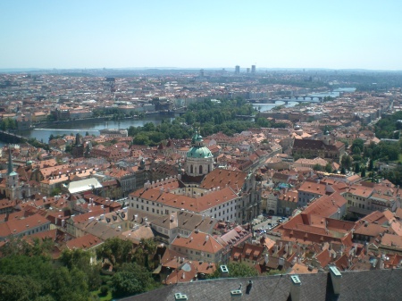 Praha skyline