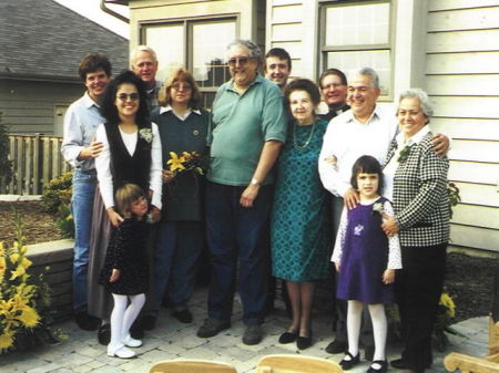 Beth And I Marry In A Backyard Ceremony On October 9, 1999