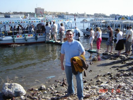 Crossing the Nile in Egypt (2007)