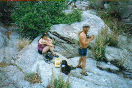 Hiking the apache trail of tears in Arizona