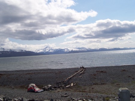 Looking toward Seldovia, Ak