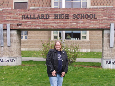 My beloved Ballard High!  -  April 7, 2006