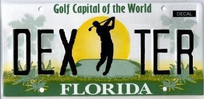 golf plate florida